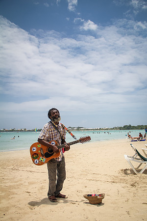 Jamaica Beach Musician